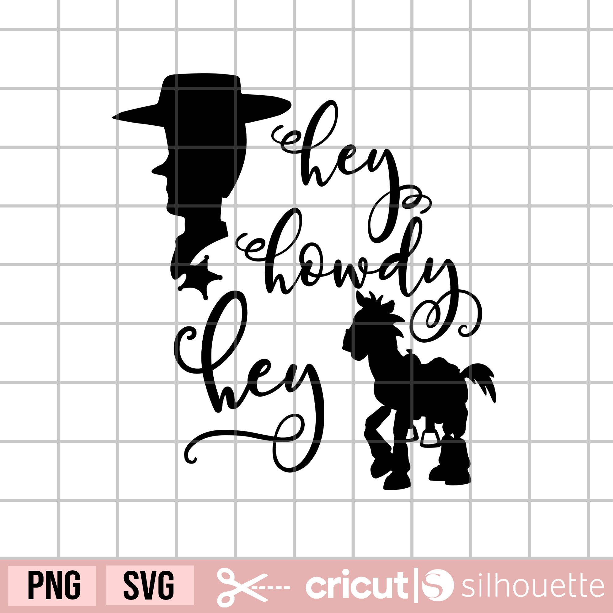 Free svg, Hey Howdy Hey svg, Cowboy svg, Sheriff Woody svg, Horse svg ...